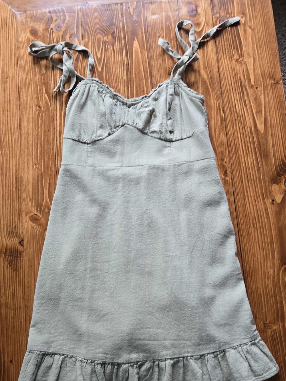 Women's Sage Tie-Shoulder Dress